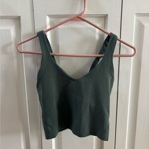 Lulu Green Align Tank